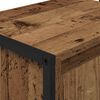 vidaXL Badezimmerschrank mit T&uuml;r Altholz 90 x 30 x 60 cm Holzwerkstoff