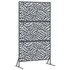 vidaXL Sichtschutz Anthrazit 100 x 50 x 180 cm Stahl