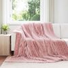 vidaXL Wohndecken 6 St&uuml;ck Rosa 270 x 240 cm Fleece