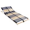 vidaXL Bett-Lattenrost Braun 80 x 190 cm Massivholz Buche
