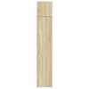 vidaXL Hochschrank Schmal Sonoma-Eiche 40x42,5x225 cm Holzwerkstoff