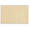 6 Bambus-Platzdeckchen 30 x 45 cm Natur