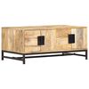 vidaXL Couchtisch 90 x 55 x 40 cm Massivholz Mango