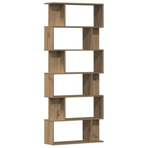vidaXL B&uuml;cherregal Artisan-Eiche 80x24x192 cm Holzwerkstoff
