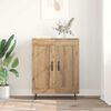vidaXL Sideboard Artisan-Eiche 69,5 x 34 x 90 cm Verbundholz und Eisen