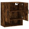 vidaXL Wandschrank Räuchereiche 60x31x70 cm Holzwerkstoff