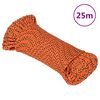 vidaXL Bootsseil Orange 5 mm 25 m Polypropylen
