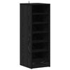 vidaXL Schuhschrank Schwarz Eichen-Optik 32 x 35 x 90 cm Holzwerkstoff