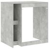 vidaXL Waschmaschinen-Schrank Beton 87 x 60 x 89 cm Holzwerkstoff
