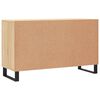 vidaXL Sideboard Sonoma-Eiche 100x36x60 cm Holzwerkstoff