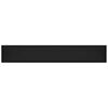 vidaXL Wandkopfteilen 12 pcs Schwarz 90 x 15 cm Stoff