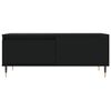 vidaXL Couchtisch Schwarz 90x50x36,5 cm Holzwerkstoff