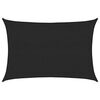 vidaXL Sonnensegel 160 g/m&sup2; Schwarz 3,5x5 m HDPE