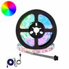 vidaXL LED-Streifen 12 stk. Schwarz und Transparent