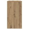 vidaXL Tisch Eiche handwerklich 77,5 x 43 x 79 cm Holzwerkstoff