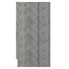 vidaXL Kommode Holzwerkstoff 71x35x68 cm Betongrau