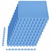 vidaXL Fu&szlig;matten 50 pcs Blau 18 m&sup2; EVA-Schaum