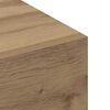 vidaXL Wandschrank Artisan-Eiche 80 x 36.5 x 35 cm Holzwerkstoff