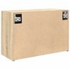 vidaXL Bad-Wandschrank Sonoma-Eiche 60x25x40 cm Holzwerkstoff