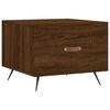 vidaXL Couchtische 2 Stk. Braun Eichen-Optik 50x50x40 cm Holzwerkstoff