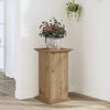vidaXL Pflanzenst&auml;nder Artisan-Eiche 33x33x60 cm Holzwerkstoff
