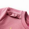 Kinder-Sweatshirt Himbeerrosa 128