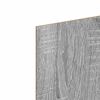 vidaXL Dekoplatten 50 pcs Grau Sonoma 21 x 30 x 0.3 cm Holzwerkstoff