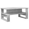 vidaXL Couchtisch Beton Grau 90 x 50 x 40 cm Holzwerkstoff