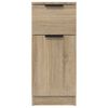 vidaXL Sideboard Sonoma-Eiche 30x30x70 cm Holzwerkstoff