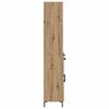 vidaXL Highboard Artisan-Eiche 69,5 x 34 x 180 cm Holzwerkstoff
