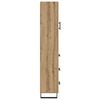 vidaXL Highboard Artisan-Eiche 34,5 x 34 x 180 cm Holzwerkstoff