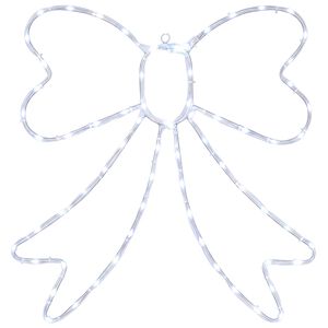 vidaXL LED-Lichtschlauch Schleife LOVIISA 70 LEDs Kaltwei&szlig; 50 x 51 cm