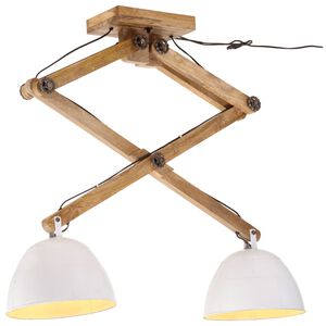 vidaXL Deckenleuchte 25 W Wei&szlig; 29x18x85 cm E27