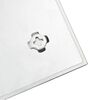 vidaXL Magnettafel Wandmontage Glas 60x60 cm