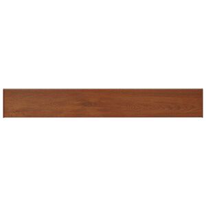 vidaXL Fensterbank Braunes Holz 140 x 25 x 4,5 cm PVC