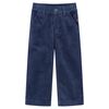 vidaXL Kinderhose Cord Marineblau 92