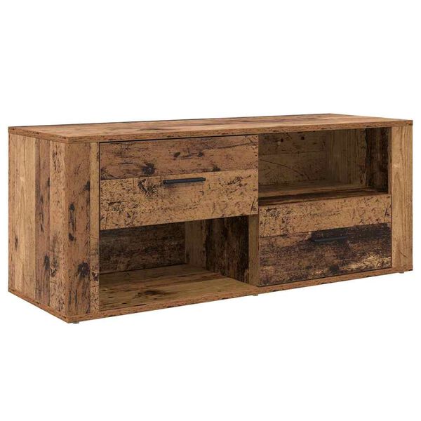 vidaXL TV-Schr&auml;nk Altholz 100 x 35 x 40 cm Holzwerkstoff