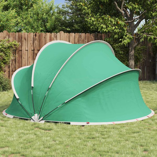 vidaXL Pool-Dome Blau 336 x 322 x 160 cm