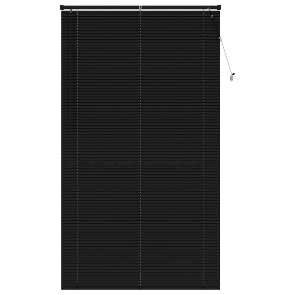 vidaXL Venetianer Jalousie Verstellbar Schwarz 213 x 110 cm PVC