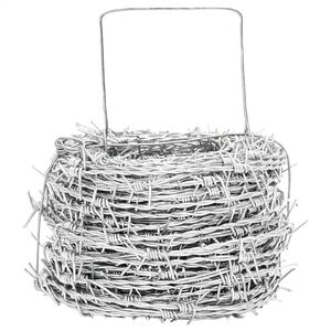 Stacheldraht 500 m aufgerollt