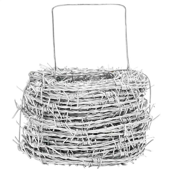 Stacheldraht 500 m aufgerollt