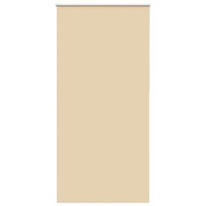 vidaXL Verdunkelungsrollo Beige 115x210 cm Stoffbreite 110,7 cm