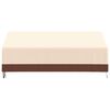 vidaXL Abdeckungen f&uuml;r 3-Sitzer-Bank 2 Stk. 204x86x48/73cm 600D Oxford