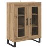 vidaXL Highboard Artisan-Eiche 69,5 x 34 x 180 cm Holzwerkstoff