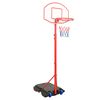 vidaXL Tragbares Basketball-Set Verstellbar 200-236 cm