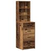 vidaXL Schminktisch 2 pcs Braun 50 x 41 x 135 cm Holzwerkstoff