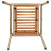 vidaXL Garten Stapelst&uuml;hle 4 pcs Braun und Beige