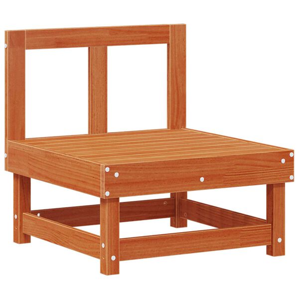 Sectional Sofa Einheiten Wachsbraun 183 x 61 x 62 cm