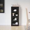 vidaXL Sideboard Schwarz 40 x 35 x 100,5 cm Holzwerkstoff
