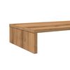 vidaXL Monitorständer Artisan-Eiche 100x27x10 cm Holzwerkstoff